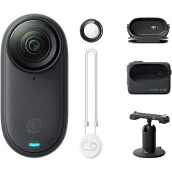 Insta360 GO 3S - 64 GB - 4K Tiny Portable Vlogging Camera - Mount Anywhere - 10m Waterproof