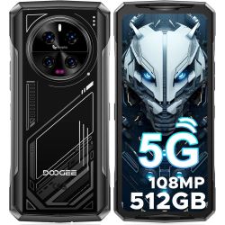 DOOGEE V40 Rugged Phone - 12GB Ram - 512GB - 8680mAh Battery - 5G