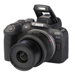 Canon EOS R10 Mirrorless Camera with 18-45mm STM Lens