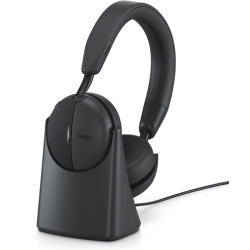 Dell WL5024 Pro Wireless ANC Headset | Hybrid Active Noise Cancellation - Bluetooth 5.3 - 78 Hours Battery Life